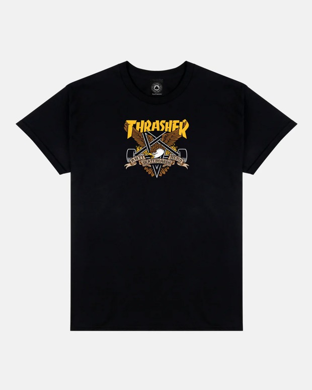 트레셔 이글그램 티셔츠 EAGLEGRAM T-SHIRTS (Black)